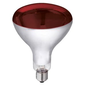 einzelne Infrarotlampe, sorgt für angenehme Wärme, 250 Watt