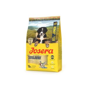 Josera SensiJunior 3 kg Packung – sensitives Welpen-Hundefutter mit Lachs & Ente