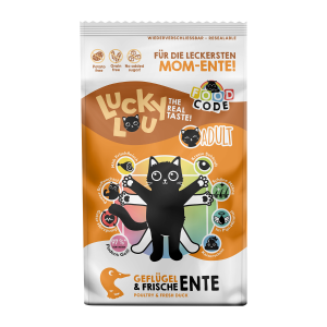 Lucky Lou Adult Katzenfutter 1,7 kg Dose mit Geflügel und Ente