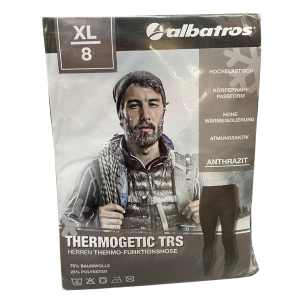albatros Thermounterwäsche Herren Thermo-Funktionshose in Anthrazit