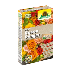 Rosendünger Azet von Neudorff in der 1kg Verpackung