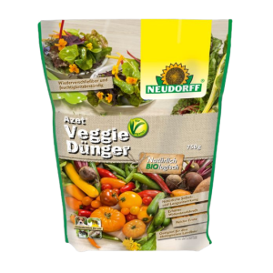 Veggie Dünger Azet von Neudorff in der 750g Verpackung