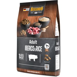 Belcando Adult Iberico & Rice 4 kg – Trockenfutter mit Iberico‑Schweinefleisch, Reis & Chiasaat