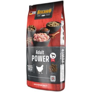 Belcando Adult Power 12,5 kg – energiereiches Trockenfutter für aktive Hunde mit Geflügel und Fisch