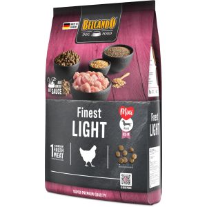 Belcando Finest Light 4 kg – leichtes Trockenfutter mit Ente & Leber für ältere oder übergewichtige Hunde