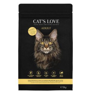 Beutel CATSLOVE Adult Geflügel 2 kg