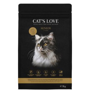 Beutel CATSLOVE Senior Ente 2 kg