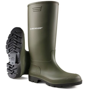 Dunlop Regenstiefel Arbeitsstiefel in Grün