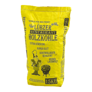 15 kg Sack Restaurant-Qualitäts-Grillholzkohle (EAN 4006822315007)