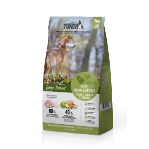 Beutel Tundra Dog Large Breed Pute Huhn Hering 11,34 kg