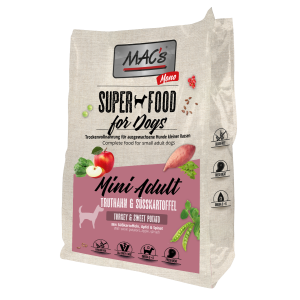 Beutel MAC’s DOG Mono Mini Adult Truthahn 3 kg