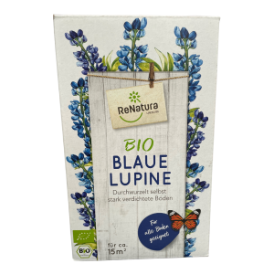 ReNatura Landsaaten Bio Blaue Lupine 0,5kg Packung, durchwurzelt stark verdichtete Böden