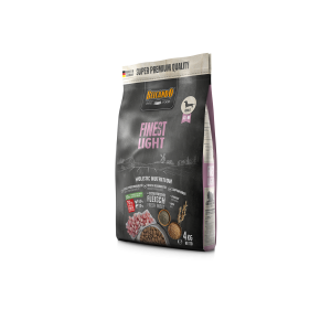 Belcando Finest Light 4 kg – leichtes Trockenfutter mit Ente & Leber für ältere oder übergewichtige Hunde