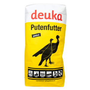 Deuka Putenmastfutter gekörnt P3 25 kg Sacke – energiereiches Alleinfutter mit 22 % Rohprotein für die Mast ab der 6. Lebenswoche