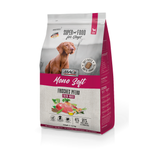 Beutel MAC’s DOG Mono Soft Frisches Pferd 3×4 kg (12 kg)