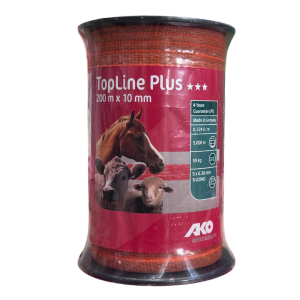 TopLine Plus Weidezaunband weiß/rot L:50